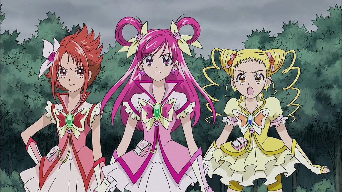 Hetax Film V Tvittere プリキュア５gogo 第41話 りんちゃんイケメンとデート をbdにて再見 今回は作画監督がキャラデザの川村さんなので メインのりんちゃんさんはいつもの5 割り増しくらい美人さんに描かれてます しかし恋 の相手はまさか敵だったとは