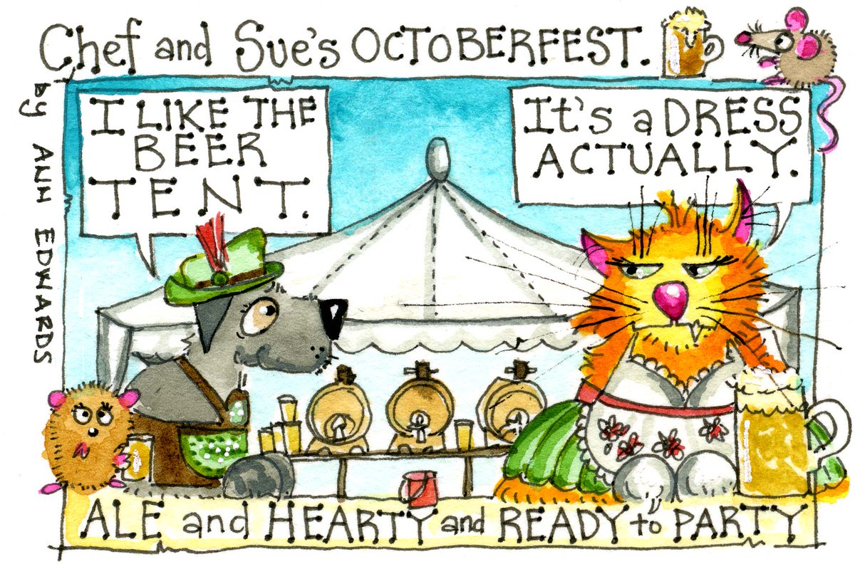 chefandsue's tweet photo. Three cheers for lovely #beers #Octoberfest #beer #lager #startlicensing #cardmix https://t.co/mpzMtwI040