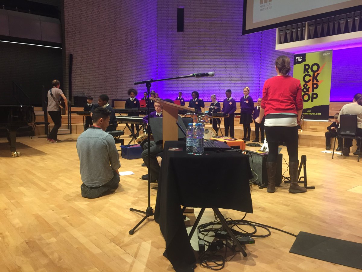 Our favourite pupil quote of #MLR2016  "To be honest, it's exhilarating - the rush of music".