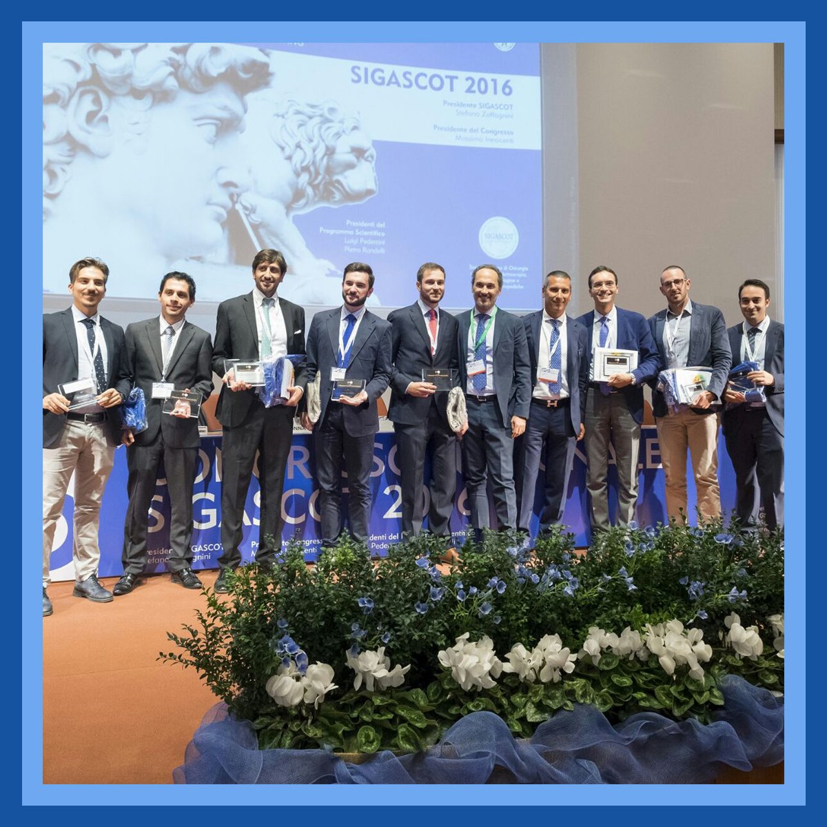 CorradoBait's tweet photo. Al Congresso #SIGASCOT di #Firenze i premiati del #MasterArthroscopist. Alla prossima edizione. #GoodBait https://t.co/NZbXDbEiTu