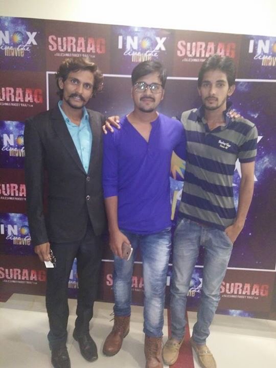 Maaanandi11's tweet image. At Premier of my movie SURAG