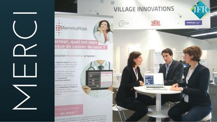 HTrousseau's tweet photo. Merci aux nombreux visiteurs qui se sont intéressés à #MammoRisk aux #JFR2016. Merci également @SFRadiologie @INRIA -https://t.co/BxBT1Gk150 https://t.co/UqvjOJz3Y1