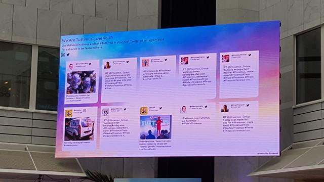 pictawall's tweet photo. @proximus using employee-generated content to boost product launch #TUTTIMUS 👉 👉  https://t.co/asAayXbNS9 https://t.co/YvEVHV37E9