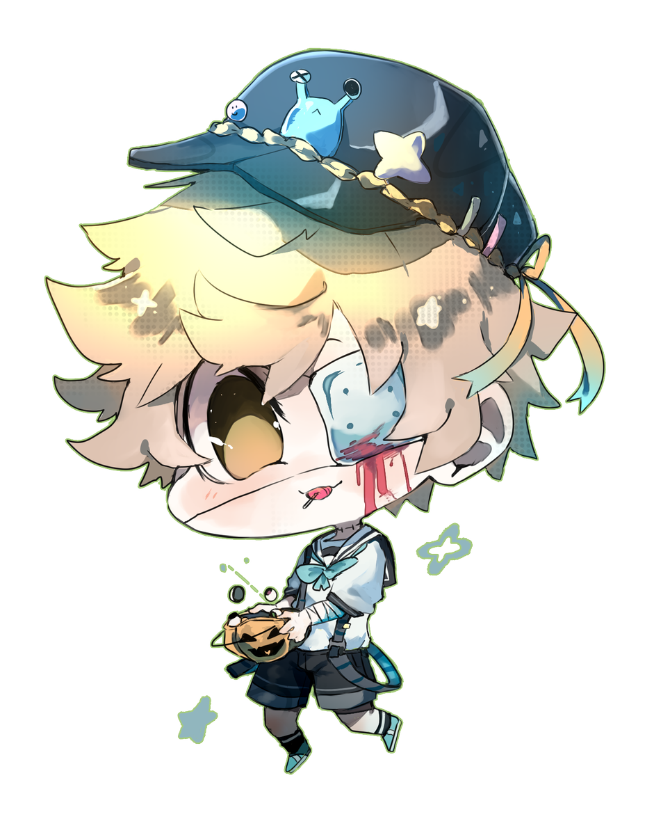 temellow's tweet photo. Ich lad die Bilder jetzt mal notgedrungen hoch, weil mein Computer morgen zur Reparatur muss ;^;
Have some halloween cheebs! https://t.co/QEYVszdaHT