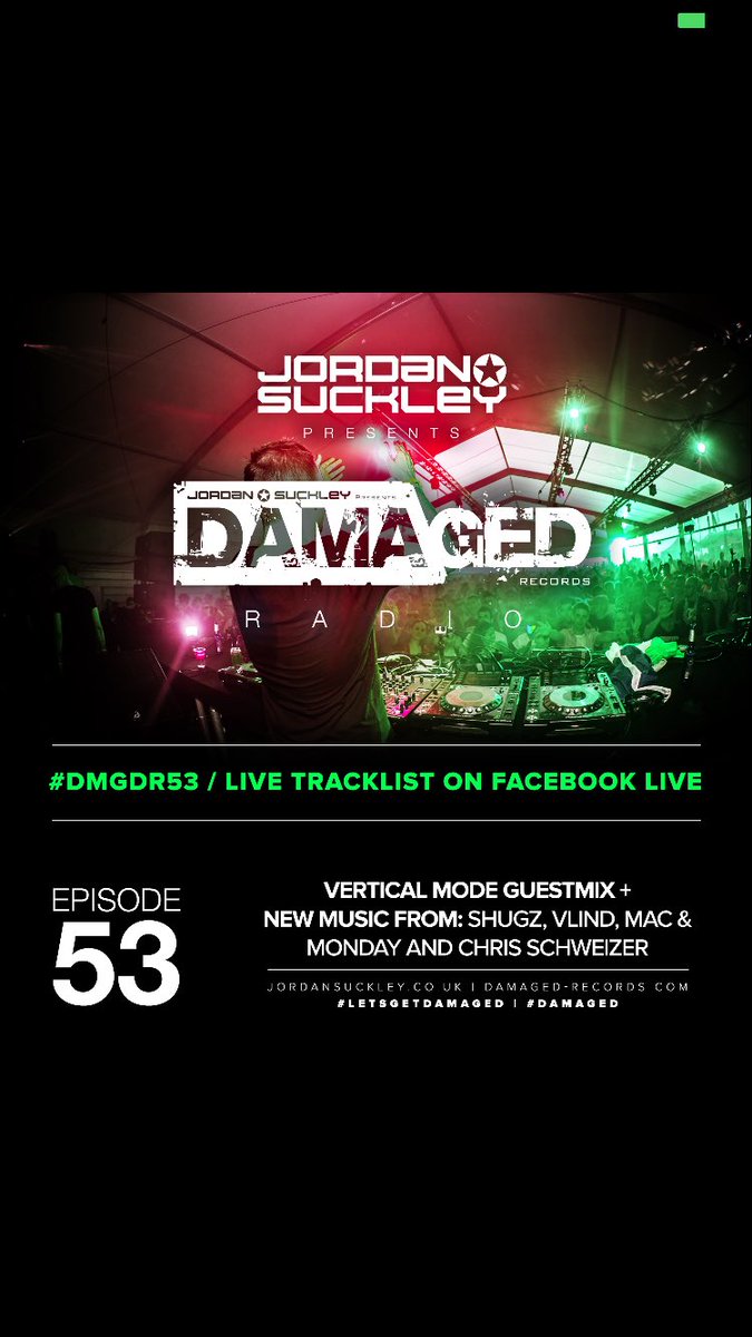 jordansuckley's tweet image. 2 hour Damaged Radio 53 tonight with a guest mix from Vertical Mode! #DMGDR53 #verticalmode #damagedradio #newmusic