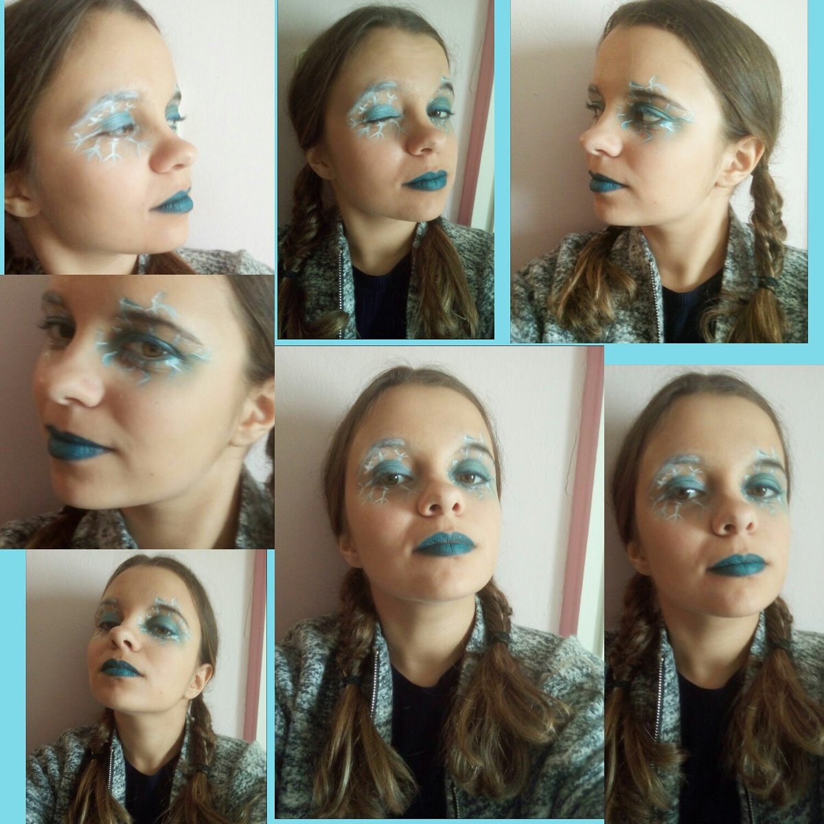 athanasia_agapi's tweet photo. #riseoftheguardians #disneymovie #disney #jackfrost #mua #makeup #makeupartist #selfies #selfie #blue #snow #frozen #comics #byme https://t.co/QsfgeZ626M
