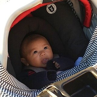 Monaper29's tweet photo. Day 361. Happy 2 months (and 1 day) to my little nephew Nathan. This is Nate saying Hi to his daddy. 💙 #dotingaunt #100plusdaysofhappiness https://t.co/WAgoAz5U3m