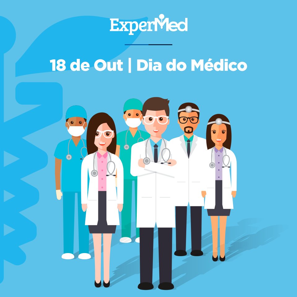 expermed_'s tweet photo. Parabéns e Feliz dia do Médico!
#expermed #goexper #diadomédico #médico #medicina #medicinadotrabalho #medicinasecuritária #médicoperito https://t.co/UmnocBBQcz