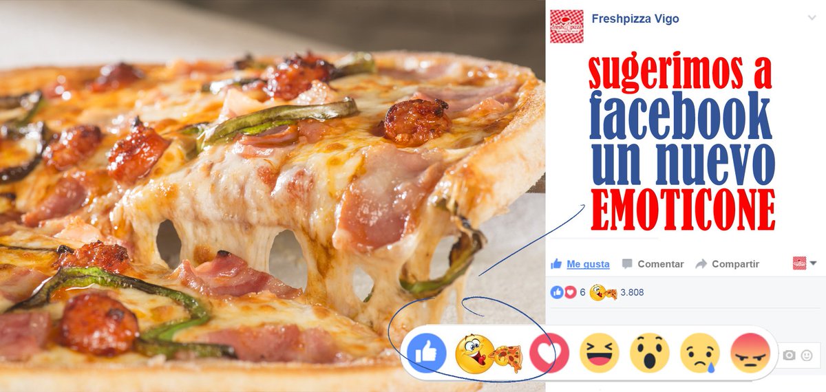 FreshPizzaVigo's tweet photo. Para los que somos amantes de estas pizzas, hemos sugerido a Facebook un nuevo emoticono#pizzasbuenisimas #pizzasvigo #freshpizzavigo https://t.co/gDWDQhXj9O