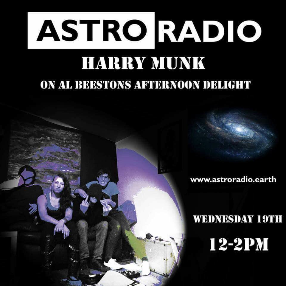 HarryMunkMusic's tweet photo. Tomorrow at 12pm Harry Munk on @AstroRadioEarth on #albeestonsafternoondelight #harrymunk #unsigned #radio https://t.co/700OEFJpSL