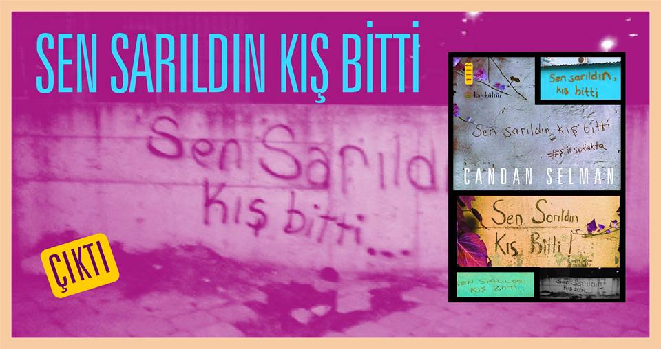 Önce sokaklar okudu, şimdi evinizde. 
Şiir kitabım SEN SARILDIN KIŞ BİTTİ çıktı. 
 #şiirsokakta bit.do/kisbitiyor