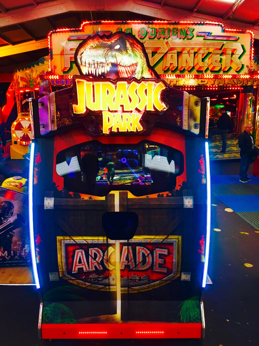 pleasurelandfun's tweet photo. New for 2016! Immerse yourself in the cutting edge gameplay of Jurrasic Park. Click the link to see more. https://t.co/jiQ0PU5YzJ https://t.co/XrVXzRdmbD