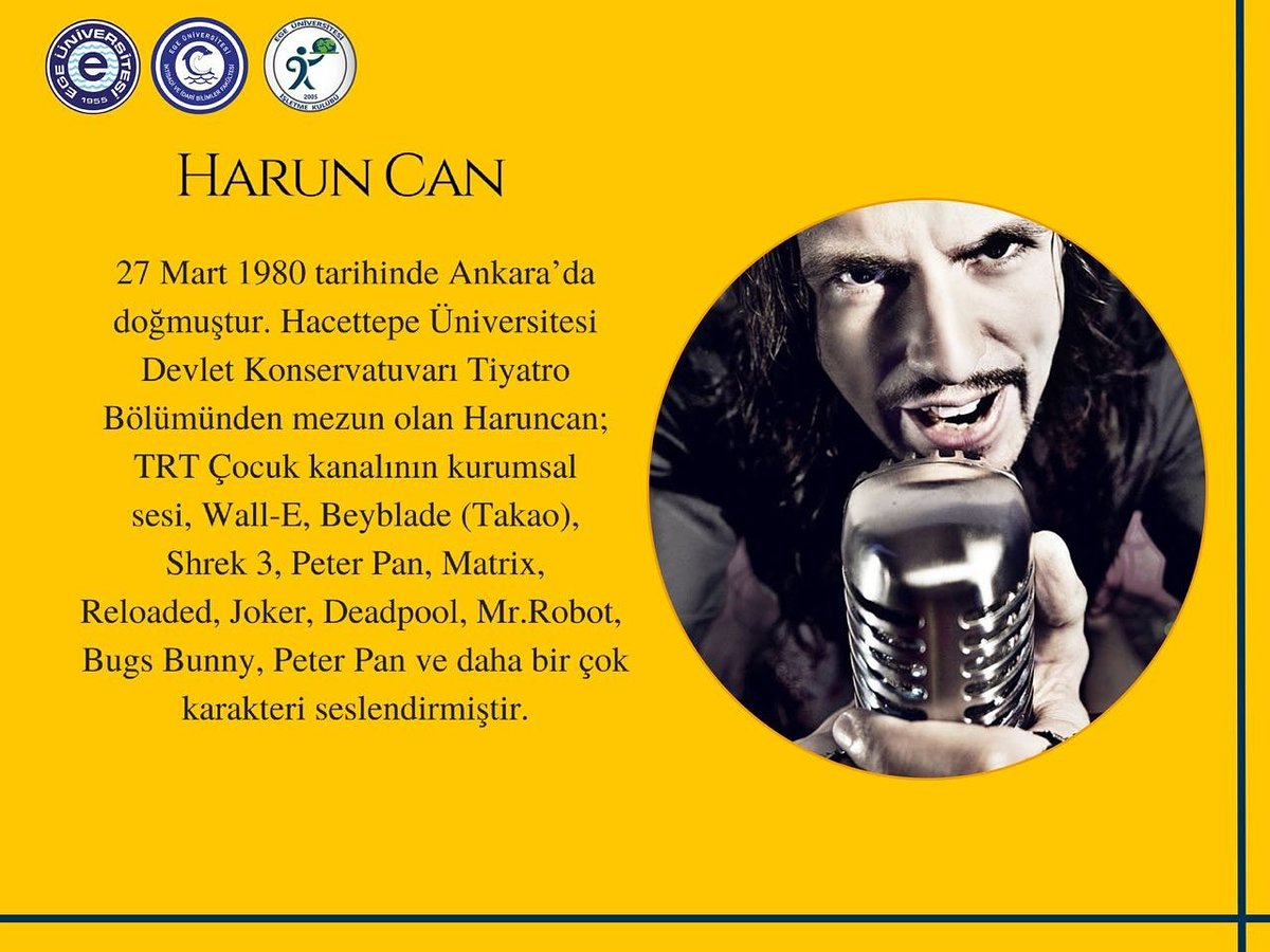 Harun Can 20 Ekim'de SöylEge'ye geliyor! #egeüniversitesi #egeişletmekulübü #egeik #egeiibf #söylege