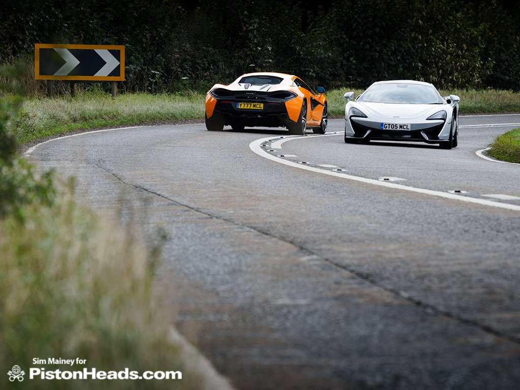 McLaren 570S or 570GT - which is it to be? Extended musings, rather nicely illustrated by @SimMainey bit.ly/2eMBrXb <a href="/McLarenAuto/">McLaren Automotive</a>