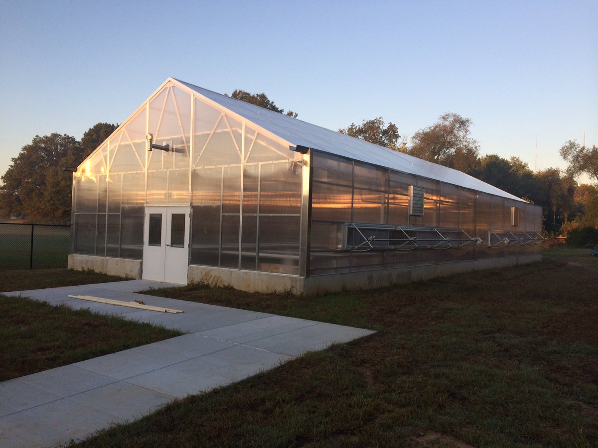 RiseUpFarm's tweet photo. @RiseUpFarm's new greenhouse! Made possible by the generous donation of Rotary Club of Parole &amp; @barBAYq. Plant &amp; produce sales coming soon! https://t.co/M5CTNVXtVb