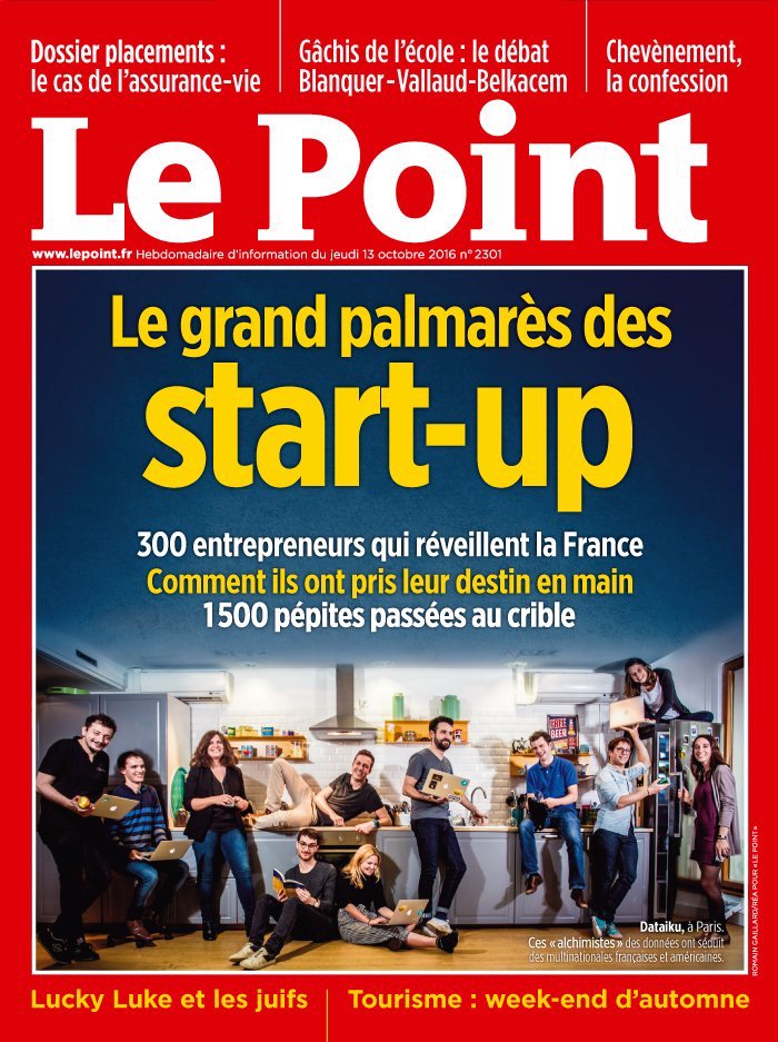 Une vingtaine de startups accompagnées à l'X ou créées par nos entrepreneurs figurent dans le palmarès <a href="/LePoint/">Le Point</a> ! lepoint.fr/dossiers/high-…