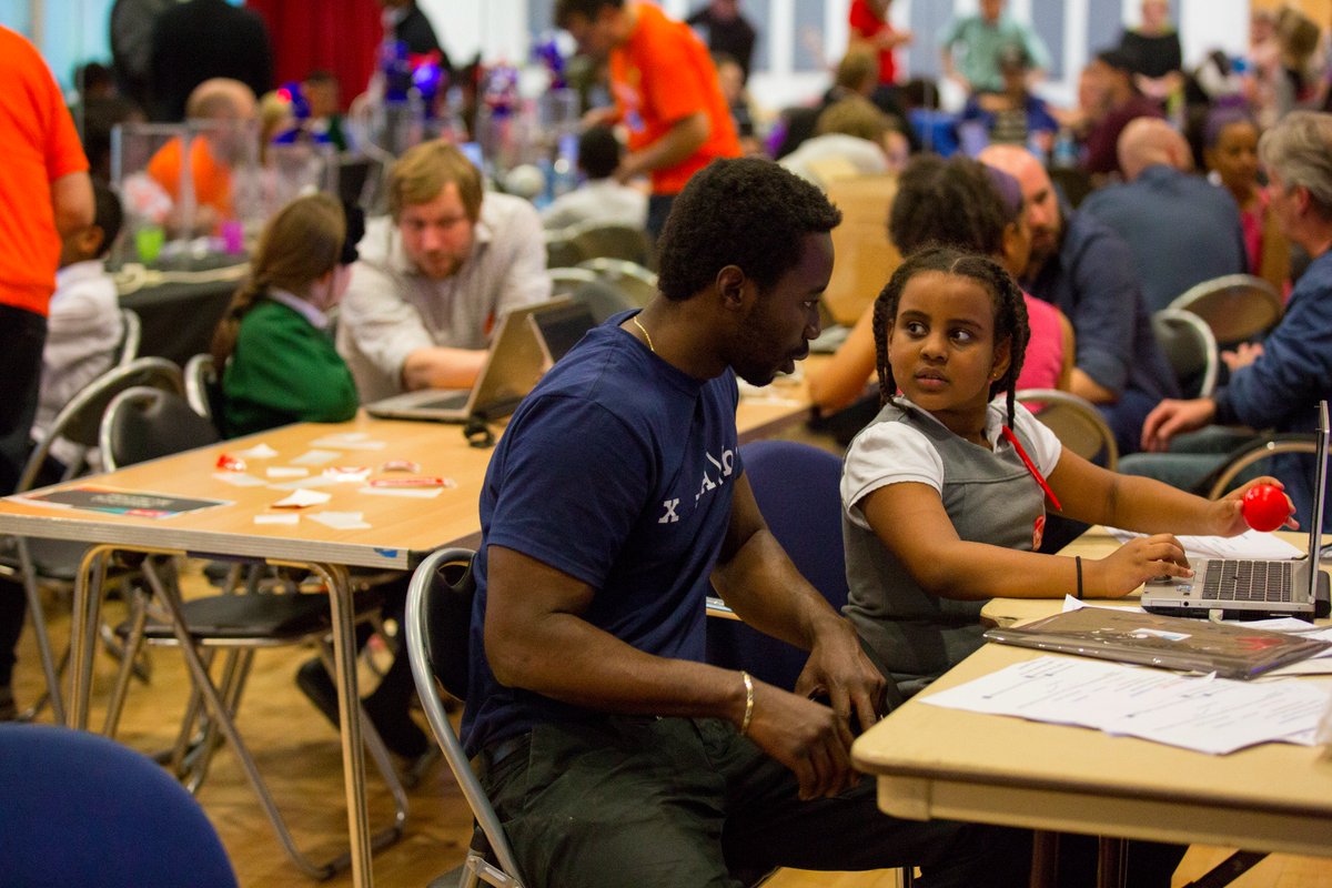 GDSTeam's tweet photo. Today we announced our charity of the year. @dragonhall gives all children the chance to explore and develop with technology. #GOLW16 https://t.co/oS7sZnuxRI