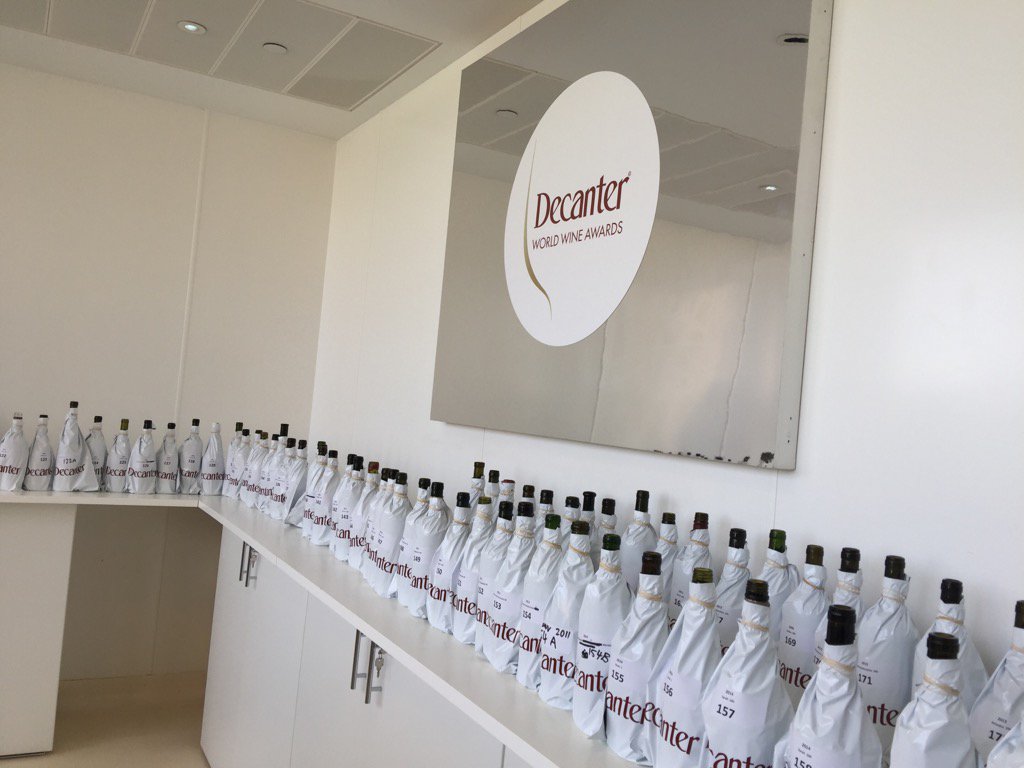Day 2 <a href="/Decanter/">Decanter</a> choosing top 50 wines of the year - fascinating selection of 200 wines to choose from.