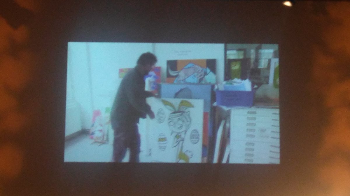 VentureArts's tweet photo. A guided tour of @Project_Ability studios @Trongate103Arts by 1 of 124 artists they work with weekly! #VASymposium @balticmill @OXChanges https://t.co/kj69EC7yeT