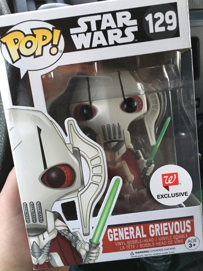 general grievous funko pop walgreens
