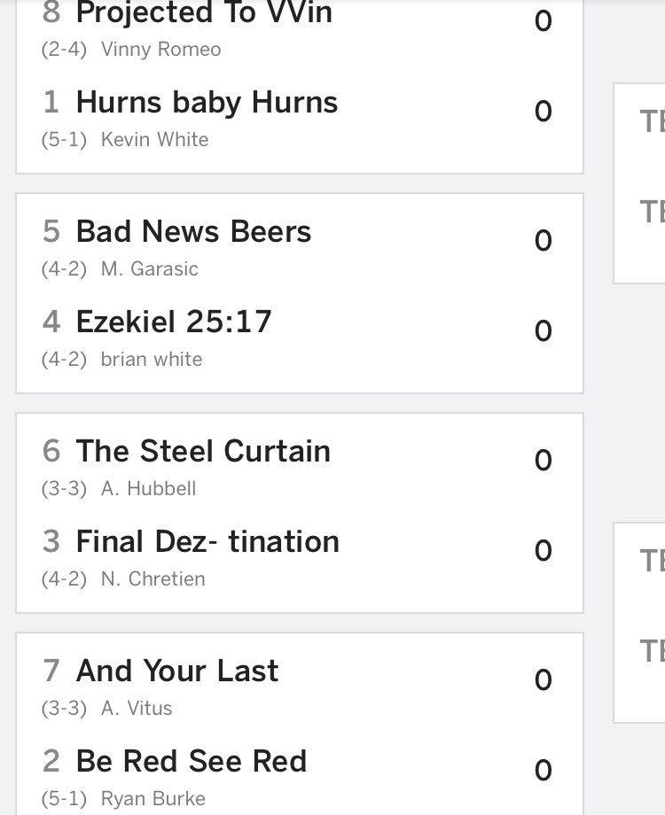 TakeTwoFF's tweet photo. Halfway through the season already. If the playoffs started today, here's what the first round matchups will look like https://t.co/X9747XsOFI
