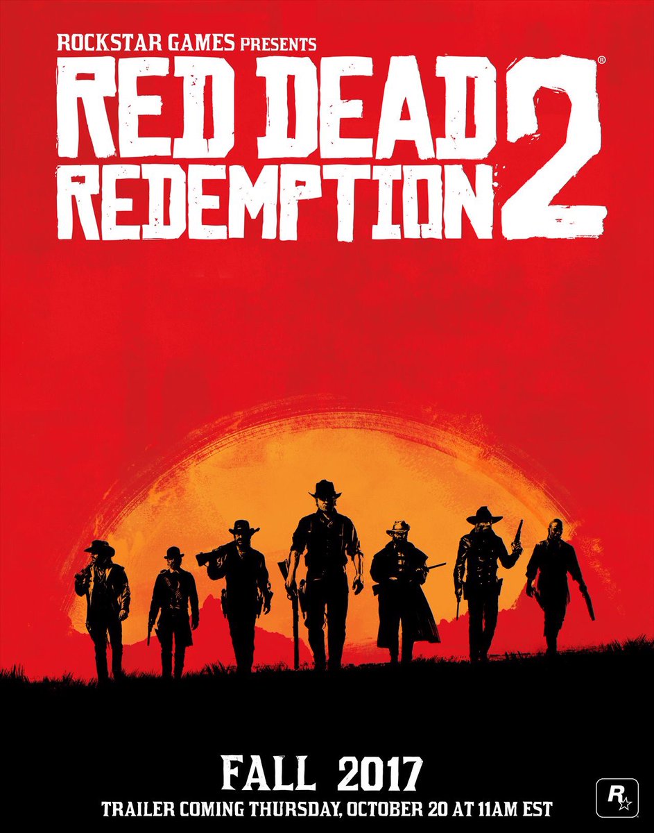 #RDR2 FALL 2017