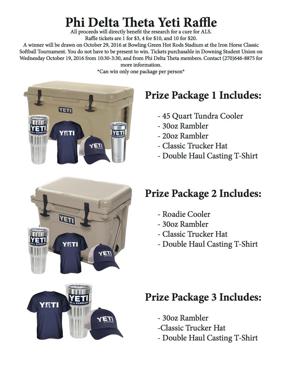 RT for a chance to have your name entered 5 times in our Iron Horse Classic raffle! Prizes include Yeti packages and an Apple Watch.