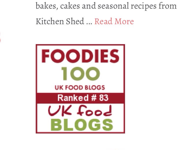 SarahJames456's tweet photo. Yay - I've made it to the Top 100!
Thanks to everyone who comes &amp; takes a peek at my blog 😊
@foodies100 
#fdbloggeruk #foodies100 https://t.co/eZdhP2shYs