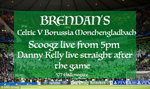 Brendans2016's tweet photo. Champions League Nights @ Paradise.

Join us tomorrow evening @ Brendan's for some live music before &amp; after the game! https://t.co/QJqAbdhtrw