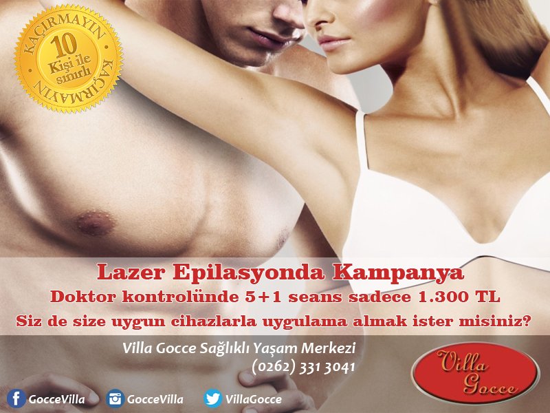VillaGocce's tweet photo. 10 Kişi ile sınırlı. Kaçırmayın. #estetik #güzellik #lipoliz #izmit #kocaeli #epilasyon #lazerepilasyon #sakarya #adapazari #Öneririm https://t.co/ECyEsUTfJd