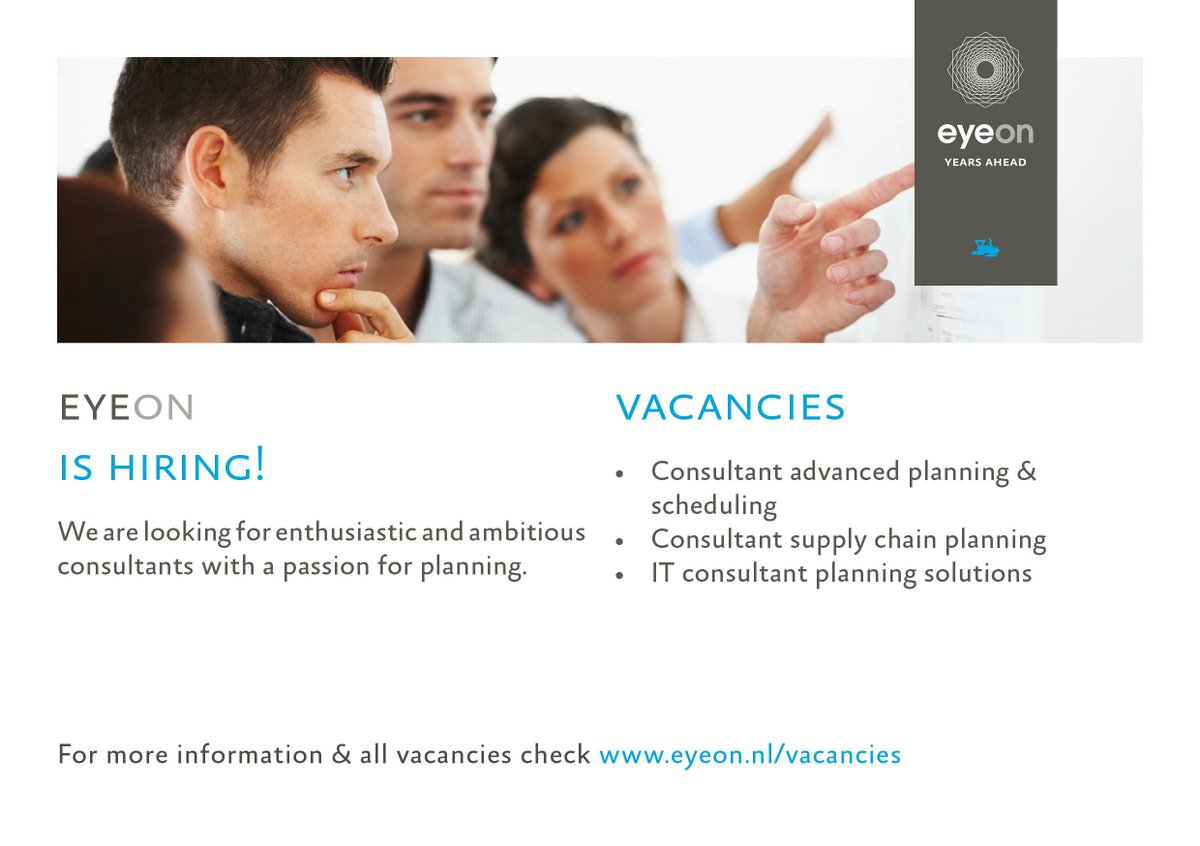 EyeOnPlanning's tweet photo. We are looking for enthusiastic and ambitious consultants with a passion for planning. Check out our vacancies on https://t.co/4QoVO1fGdI. https://t.co/IHHwQivJrf
