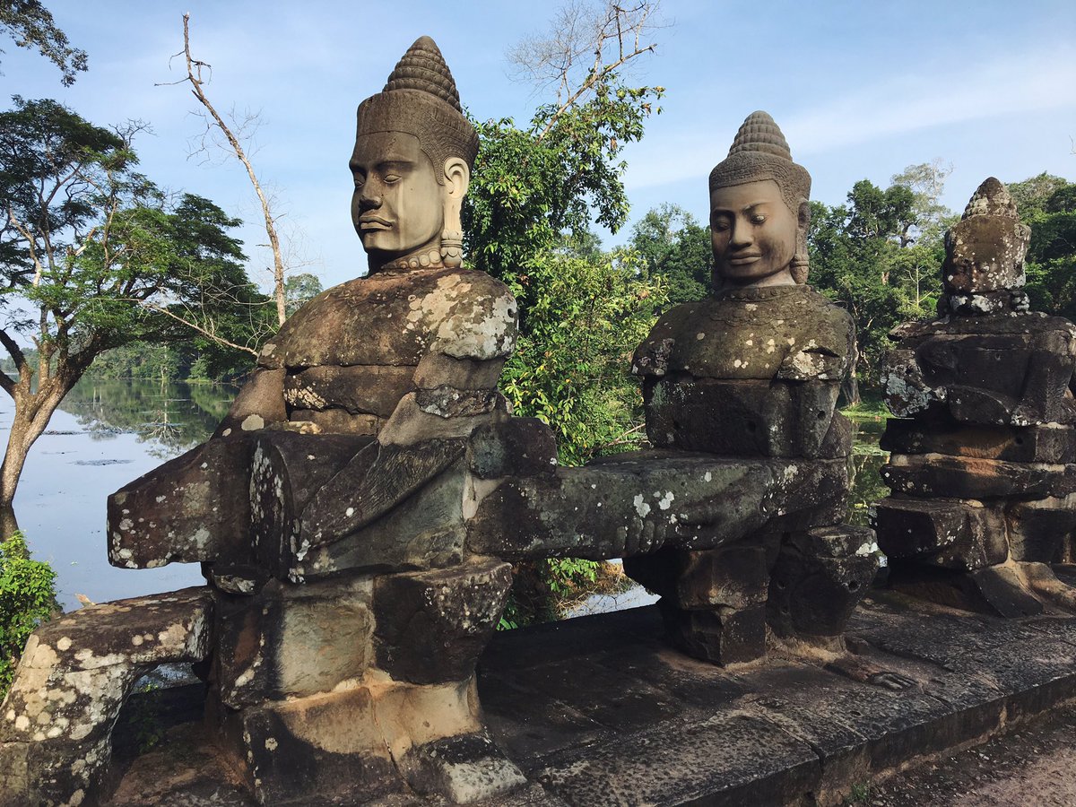 I'm not a very religious person, but after learning about #buddhism in #Cambodia, I'd be lying if I said the thought didn't bring me peace.