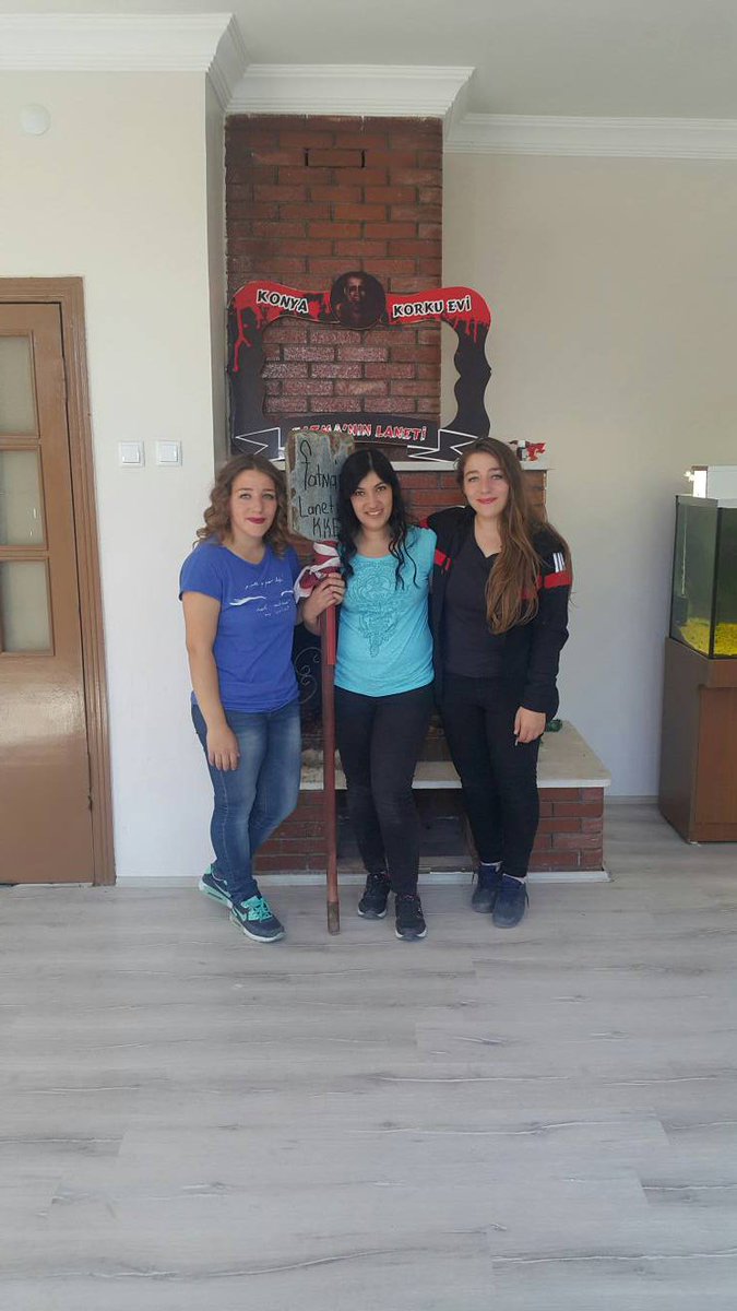 Fatma'nın Laneti ekibimize teşekkür eder #korku #korkuevi #konyakorkuevi