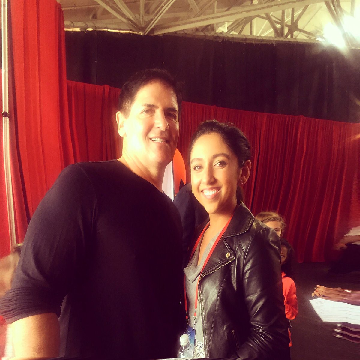 NETWINGS1's tweet photo. Our Co-Founder back on the #Conference Circuit this week and sharking it up in #SF with #MarkCuban #sharktank #vitalvoices #annpower https://t.co/giV8YcvxWW