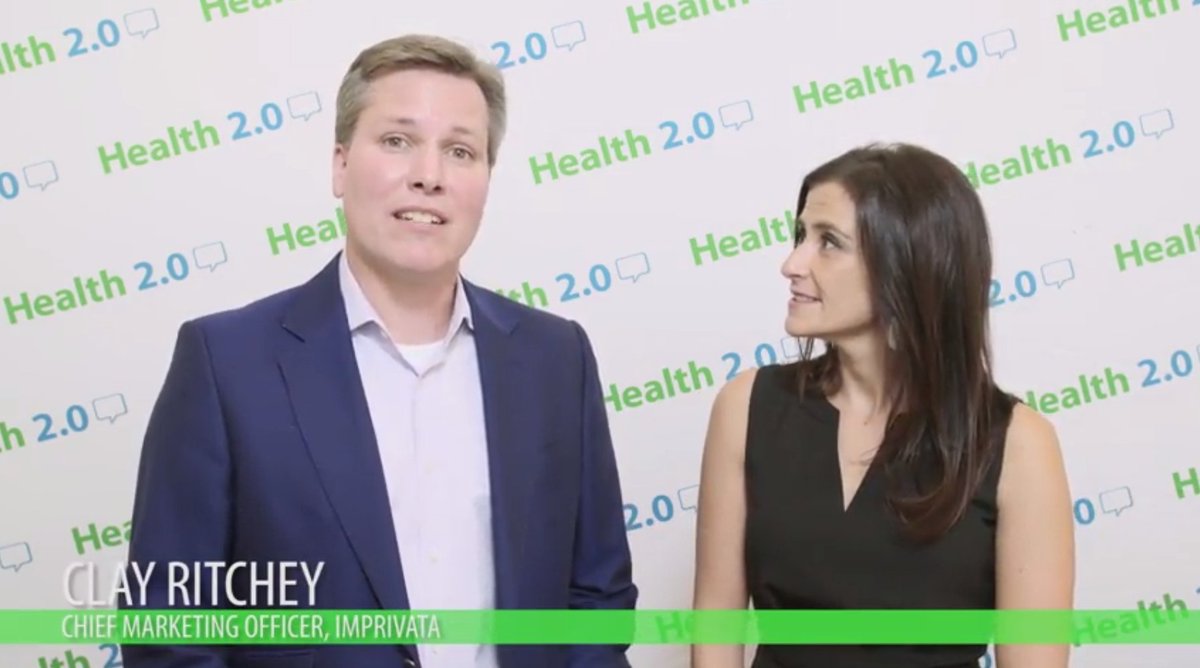 Watch <a href="/health2con/">Retired - Health 2.0</a>'s video interview with our CMO <a href="/ClayRitchey/">Clay Ritchey</a> at #health2con ow.ly/mPmu305i9Yv #ImprivataACT