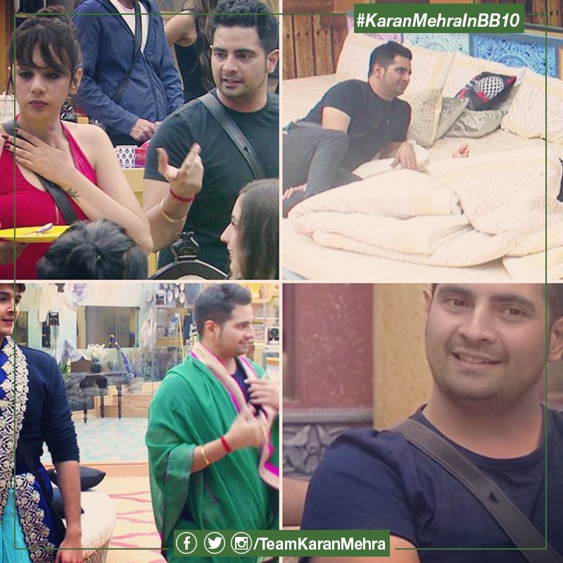 realkaranmehra's tweet photo. A sneak peek into Karan's 2nd day inside the @BiggBoss house! #BB10 Watch this space for more & keep supporting Karan! #KaranMehraInBB10 https://t.co/b893klCNlN