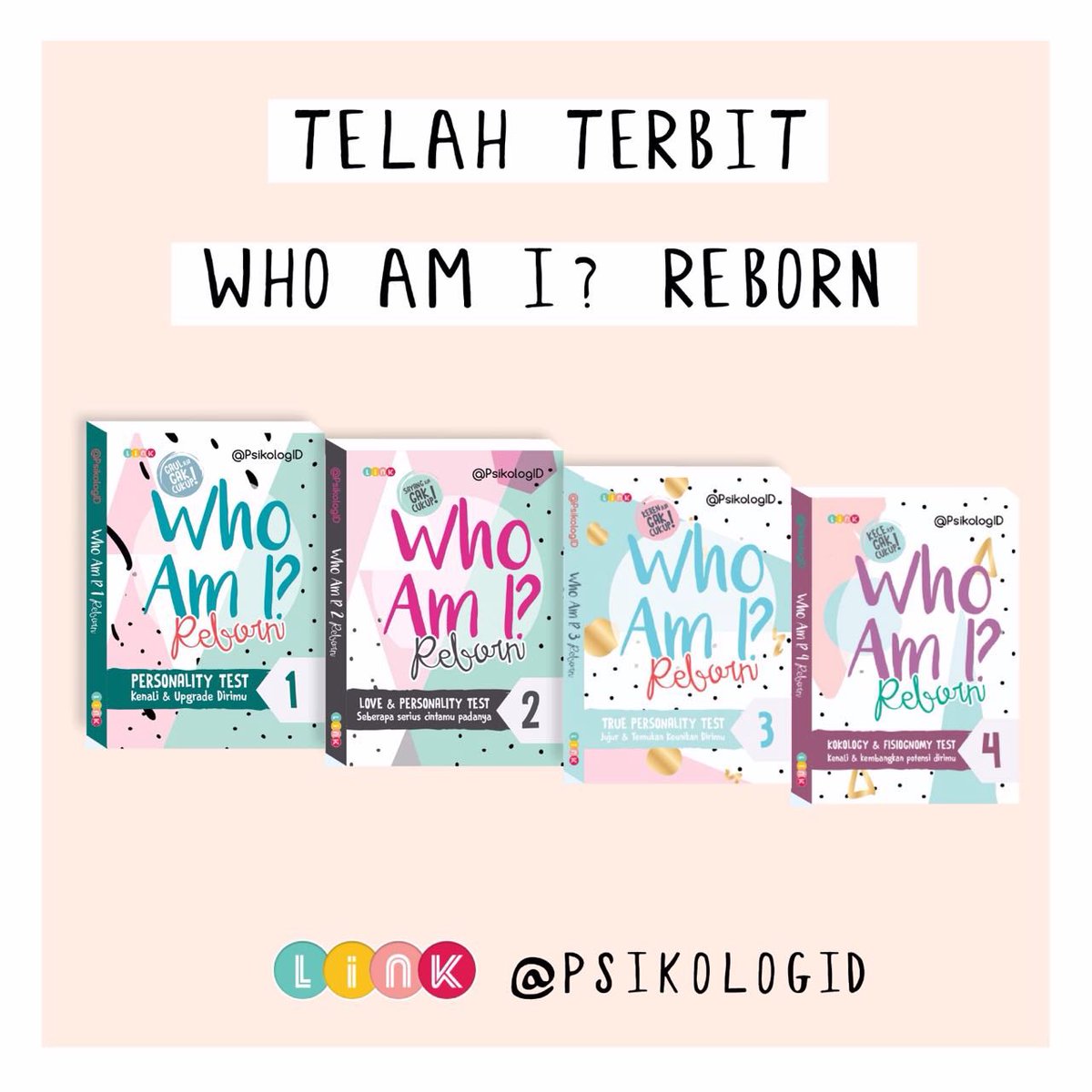 Ini lho Who Am I? Reborn dari <a href="/PsikologID/">IG : Psikologid</a> baru terbit lho! Cus buruan cari di toko buku.