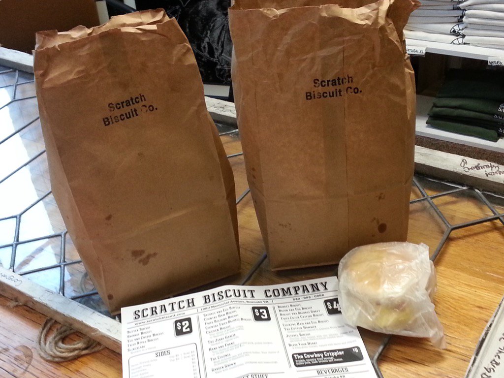 Great way to start the day! Thank you <a href="/Scratch_Biscuit/">ScratchBiscuitCo</a> !