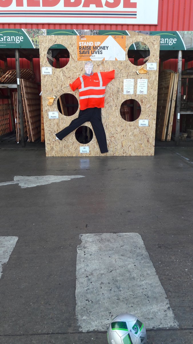Tose_buildbase's tweet photo. £2 for one go (2 footballs) or £5 for three goes, and of course, in the spirit of competition there will be a prize for the winner!! https://t.co/1jWO6GGvNB