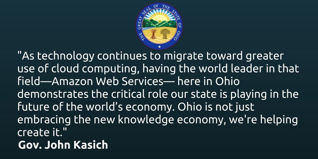 JohnKasich's tweet image. "Amazon's Central Ohio data center network goes live" 
READ MORE: bizjournals.com/columbus/news/…