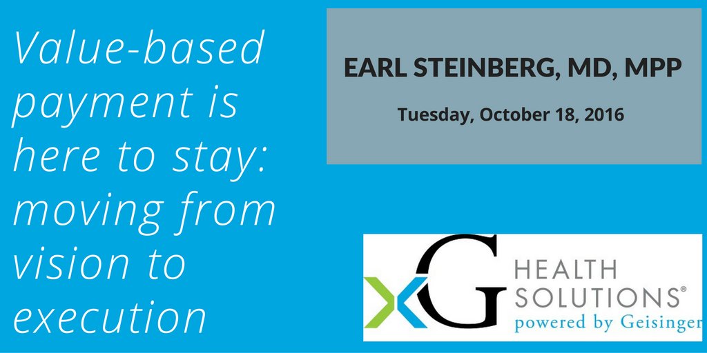 Day 2 #HCTAssembly <a href="/Mill_All/">The Millennium Alliance</a> Conference <a href="/esteinberg_md/">Earl Steinberg, MD</a> leads a roundtable discussion “VBP is here to stay: moving from vision to execution"