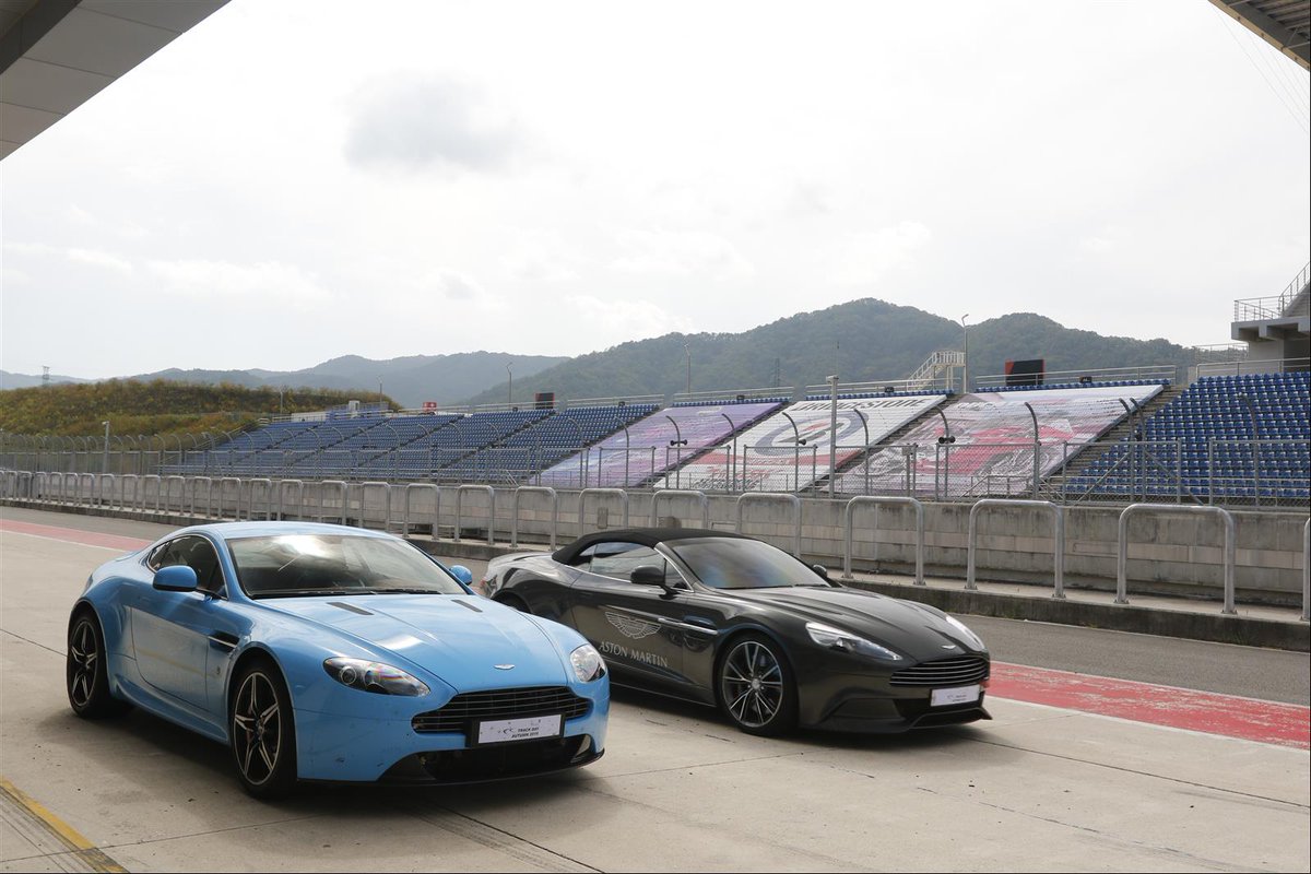 astonmartin's tweet photo. Track and grand touring at a customer event at Inje Speedium, South Korea. Discover Aston Martin in your region: https://t.co/ry3oySf709 https://t.co/B8pZlPXHHa