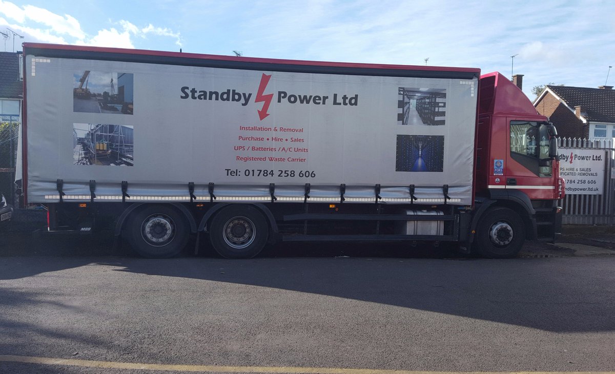 standbypowerltd's tweet photo. Recent HGV addition to the fleet (early 2016) - IVECO 26T curtain sided https://t.co/IhjGO0ZR8D