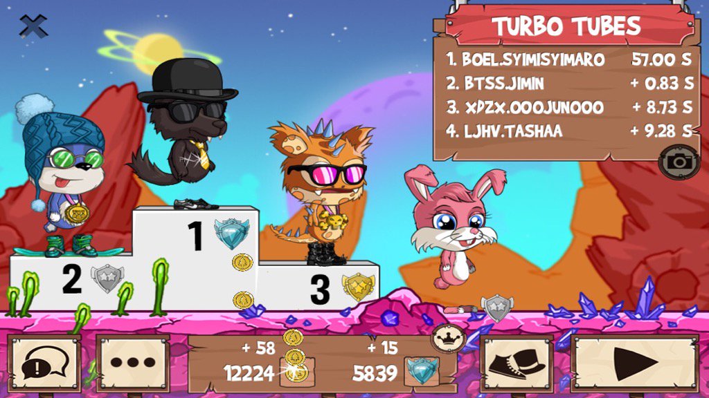 Syimisyimaro_'s tweet photo. Get on my level, son! #funrun2 #Jimin #o0oJUNo0o #tashaa https://t.co/HMOrv4EXZ8