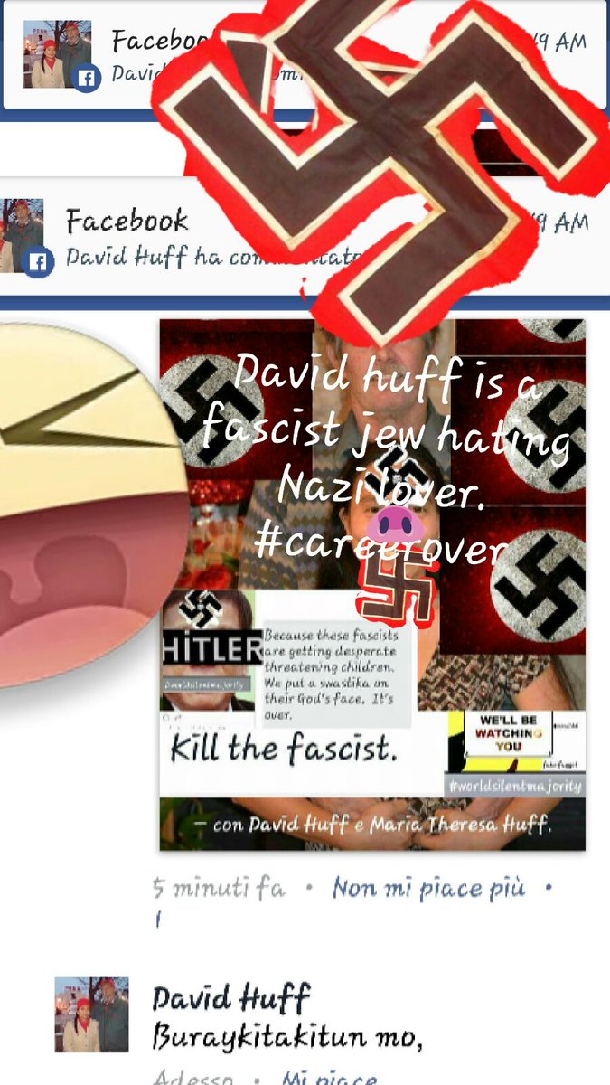 DIE THE FASCIST PIGS TASTE THE BLADE OF MY SWORD