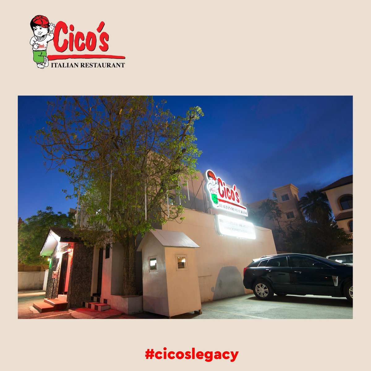 cicosrestaurant's tweet photo. Proud to be awarded as the first Italian restaurant in the Gulf by the World Italian Summit in Dubai! #CicosLegacy https://t.co/FCktgCB57U