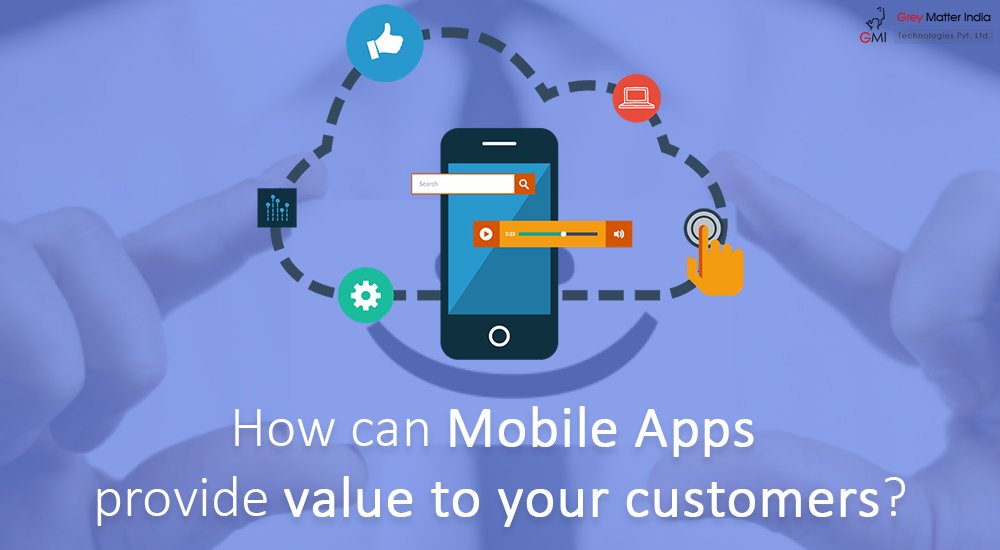 Customer satisfaction is the top priority of business owners, here we share how mobile app can add the valu greymatterindia.com/mobile-app-an-…