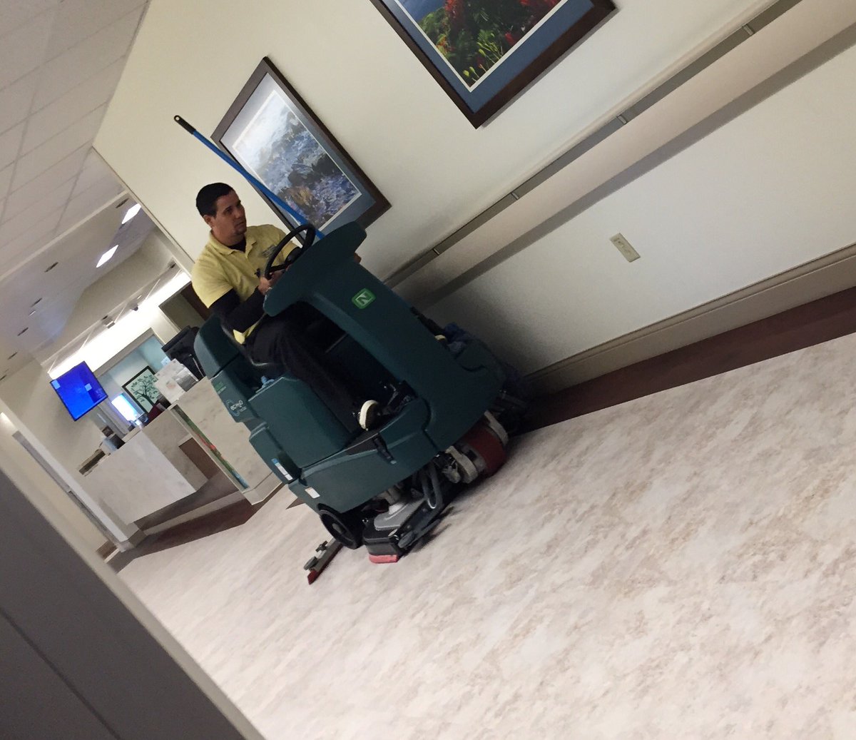 I totally want to take this for a spin. #HospitalFun