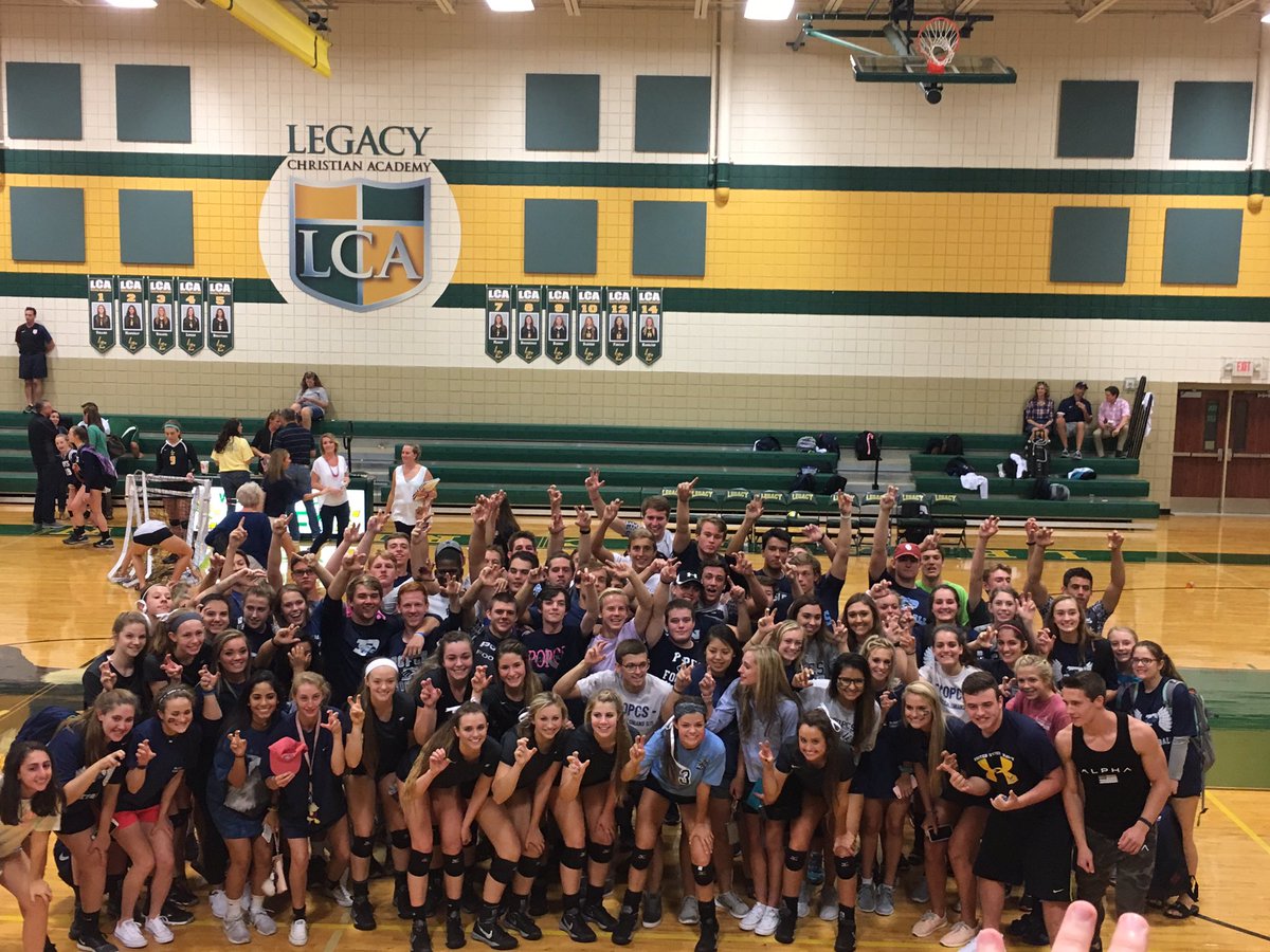 <a href="/POPCScreatures/">Bleacher Creatures</a> look how the flock has grown from 2014 to 2016!  #schoolspirit