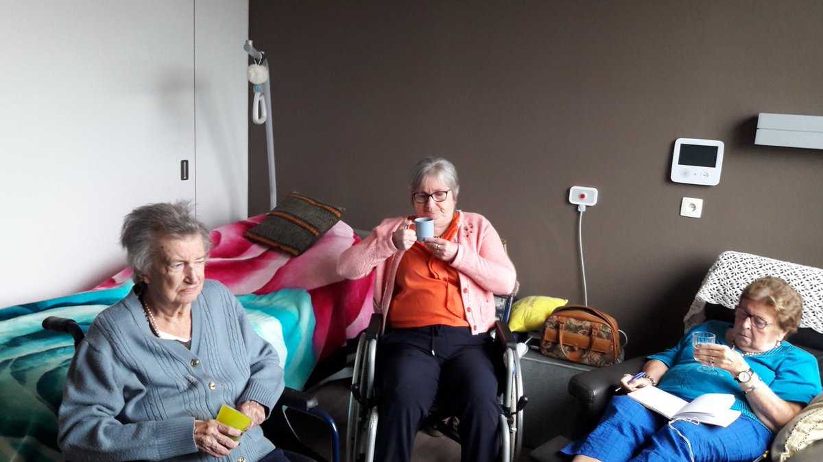 Samen gezellig koffie drinken